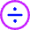 Division Circle Icon from Core Neon - Free Set