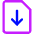 Download File Icon from Core Neon - Free Set