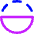 Flip Vertical Circle 1 Icon from Core Neon - Free Set