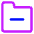 Folder Delete Icon from Core Neon - Free Set