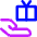 Give Gift Icon from Core Neon - Free Set