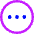 Horizontal Menu Circle Icon from Core Neon - Free Set