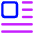 Insert Top Left Icon from Core Neon - Free Set