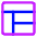 Layout Window 2 Icon from Core Neon - Free Set