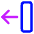 Line Arrow Move Left 2 Icon from Core Neon - Free Set