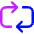 Line Arrow Reload Horizontal 2 Icon from Core Neon - Free Set