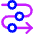 Line Arrow Roadmap Icon from Core Neon - Free Set