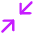 Line Arrow Shrink Diagonal 1 Icon from Core Neon - Free Set