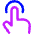 One Finger Tap Icon from Core Neon - Free Set