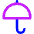 Open Umbrella Icon from Core Neon - Free Set