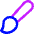 Paintbrush 2 Icon from Core Neon - Free Set