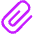 Paperclip 1 Icon from Core Neon - Free Set