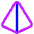 Pyramid Shape Icon from Core Neon - Free Set