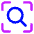 Search Visual Icon from Core Neon - Free Set