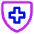 Shield Cross Icon from Core Neon - Free Set