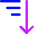 Sort Descending Icon from Core Neon - Free Set