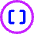 Square Brackets Circle Icon from Core Neon - Free Set