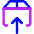 Upload Box 1 Icon from Core Neon - Free Set