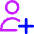 User Add Plus Icon from Core Neon - Free Set