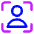 User Profile Focus Icon from Core Neon - Free Set