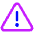 Warning Triangle Icon from Core Neon - Free Set