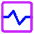 Wave Signal Square Icon from Core Neon - Free Set