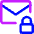 Inbox Lock Icon from Core Neon - Free Set