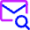 Mail Search Icon from Core Neon - Free Set