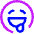 Smiley Drool Icon from Core Neon - Free Set