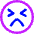 Smiley Emoji Terrified Icon from Core Neon - Free Set