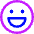 Smiley Happy Icon from Core Neon - Free Set
