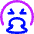 Smiley Throw Up Icon from Core Neon - Free Set