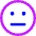 Straight Face Icon from Core Neon - Free Set