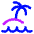 Beach Icon from Core Neon - Free Set