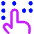 Braille Blind Icon from Core Neon - Free Set