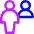 Information Desk Customer Icon from Core Neon - Free Set