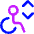 Lift Disability Icon from Core Neon - Free Set