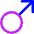 Man Symbol Icon from Core Neon - Free Set