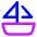 Sail Ship Icon from Core Neon - Free Set