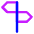 Street Sign Icon from Core Neon - Free Set