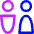 Toilet Sign Man Woman 2 Icon from Core Neon - Free Set
