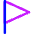 Triangle Flag Icon from Core Neon - Free Set