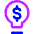 Business Idea Money Icon from Core Neon - Free Set