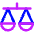 Justice Scale 1 Icon from Core Neon - Free Set