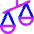 Justice Scale 2 Icon from Core Neon - Free Set