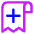 Receipt Add Icon from Core Neon - Free Set