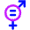 Gender Equality Icon from Core Neon - Free Set