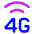 Cellular Network 4g Icon from Core Neon - Free Set