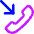 Incoming Call Icon from Core Neon - Free Set