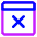 Browser Delete Icon from Core Neon - Free Set